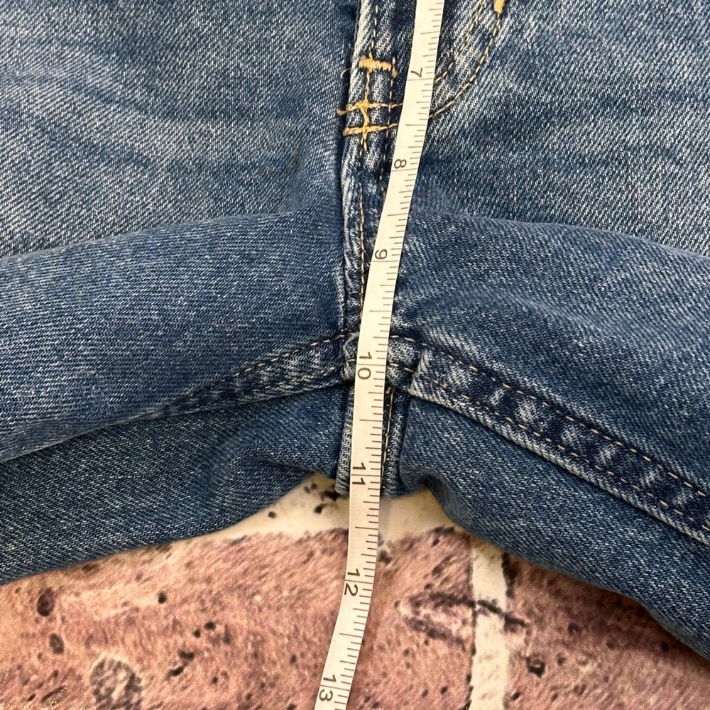 Banana Republic Premium Denim HR Clean Girl Wide-Leg Crop Jeans Blue Size‎ 29 - Picture 11 of 16